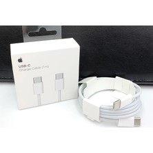 Azentech Apple 15/15Plus/15 Pro/15 Pro Max Orjinal Kalite Hızlı Şarj Ve Data Kablosu 1 Metre Beyaz