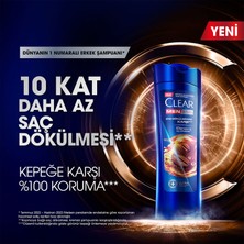 Clear Men Kepeğe Karşı Etkili Şampuan Saç Dökülmesine Karşı 350 ml