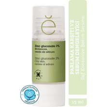 Etat Pur Pure Active Zinc Gluconate Çinko Parlama Karşıtı Sebum Dengeleyici Konsantre Cilt Bakım Serumu 15 ml