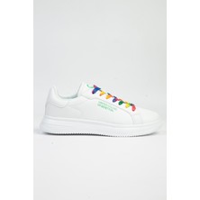 Benetton Benetton® | BNI-10061 4205 Beyaz-Ithal Kadın Spor Ayakkabı