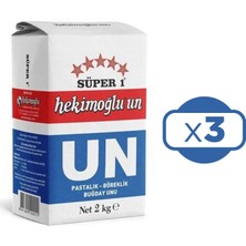 Hekimoğlu Un 2 kg 3'lü