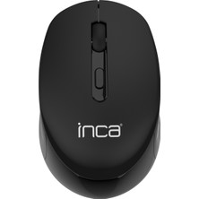 Inca IWM-243RS Candy Desing Siyah 4d Silent Wireless Mouse 1600DPI