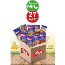 Paşa Kuruyemiş Lezzeti Keşfet Lüx Paket 990 gr - 27 Paket