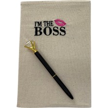 Aysena Kıdam Concept Store Akcs I'm The Boss Nakışlı Notebook/defter