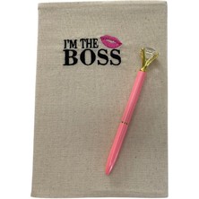 Aysena Kıdam Concept Store Akcs I'm The Boss Nakışlı Notebook/defter