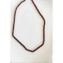 Bade Accessories 3 mm Lal Granat Garnet Doğaltaş Kolye
