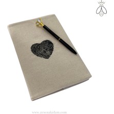 Aysena Kıdam Concept Store Akcs Aşkın Ilk Izleri Siyah Parmak Izi No:1 Defter