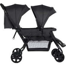 Bebe Confort Teamy Ikiz Bebek Arabası 0-22 kg Mineral Graphite