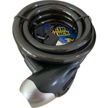 T. Concept Dayanıklı Çelik Halat Anahtarlı Bisiklet Kilidi Siyah 12X180