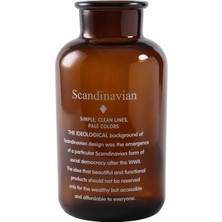 binbirdemet Scandinavian Amber Cam Vazo