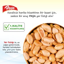 Paşa Kuruyemiş Kavrulmuş Yer Fıstığı Teneke Kutu 180 gr (Tuzlu) x 4 Adet