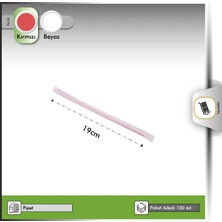 Pipetsan Kağıt Ambalajlı Mor ve Kırmızı Renkli Pipet - 500 Adet