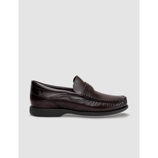 Cabani Hakiki Deri Kahverengi Erkek Loafer