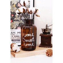 binbirdemet Home Sweet Amber Cam Vazo