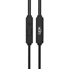 Linktech E80 Stereo Mikrofonlu 3.5mm Kulak Içi Kablolu Kulaklık