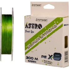 Remixon Astro 8x 300 M Yeşil İp Misina 8,2 Kg Çekeri 0.13 Mm Kalınlık Ultra Dayanıklı Materyal