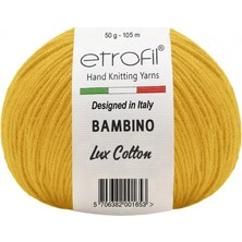 Etrofil Bambino Lüx Cotton Amigurumi Ipi El Örgü Ipi 50 Gr. 70219