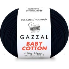 Gazzal Baby Cotton Amigurumi Ipi Örgü Ipi Punch Ipi 50 Gr. 3433