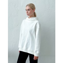 Vesado Kapüşonlu Oversize Sweatshirt