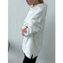 Vesado Kapüşonlu Oversize Sweatshirt