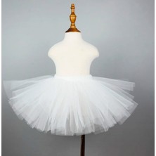 Kız Çocuk Tütü Etek / Renkli Kabarık Tütü Etek / Gösteri Eteği