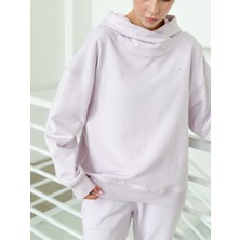 Vesado Kadın Kapüşonlu Oversize Sweatshirt