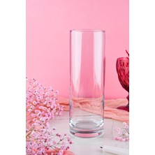 Paşabahçe Delizli El Imalati 10 cm x 30 cm - El Işciliği Silindir Vazo Cam PS300 Kalın Tabandır Kesinlikle