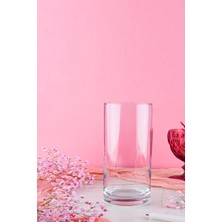 Paşabahçe Denizli El Imalati 10 cm x 15 cm - El Işciliği Silindir Vazo Cam PS150 Kalın Tabandır Kesinlikle