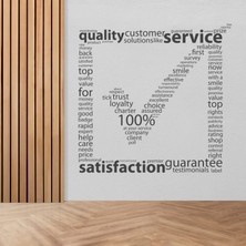 Boldwallz Quality Dekoratif Duvar Stickerı, Duvar Dekorasyon Yazıları, Ofis Dekorasyon, Duvar Sticker