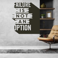 Boldwallz Failure Dekoratif Duvar Stickerı, Duvar Dekorasyon Yazıları, Ofis Dekorasyon, Duvar Sticker