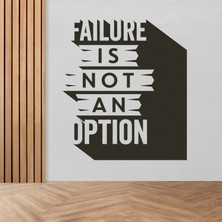 Boldwallz Failure Dekoratif Duvar Stickerı, Duvar Dekorasyon Yazıları, Ofis Dekorasyon, Duvar Sticker