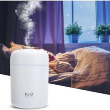 H2O Humidifier Ulrasonik Hava Nemlendirici Buhar Makinesi ve Aroma Difüzörü