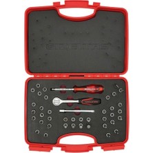 Izeltaş 1/4" Bits Uçlu Lokma Takımı 42 Parça