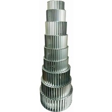 Orfan Çap 280 Boy 102 Delik 24 mm Sol Yön Radyal Fan Pervanesi