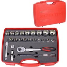 Izeltaş 1/2" On Iki Köşe Lokma Takımı 24 Parça