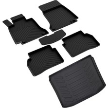 Ferrous Mercedes C W204 Ferrous 4d Paspas ve Plastik Setli 3D Bagaj Havuzu 2007 2013