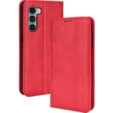 Bdt Shop Motorola Moto G200 5g Manyetik Kapatma Pu Deri Cüzdan Telefon Kılıfı (Yurt Dışından)