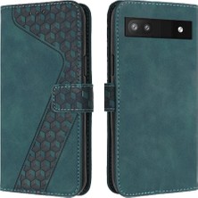 Bdt Shop Google Pixel 7A Manyetik Kart Yuvaları Için Cüzdan Flip Folio Telefon Kılıfı (Yurt Dışından)