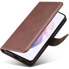 Bdt Shop Samsung Galaxy S24 Ultra Deri Folio Flip Case Kart Ekleme Için Telefon Kılıfı (Yurt Dışından)