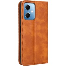 Bdt Shop Xiaomi Poco X5 5g Cüzdan Pu Deri Manyetik Kapatma Telefon Kılıfı (Yurt Dışından)