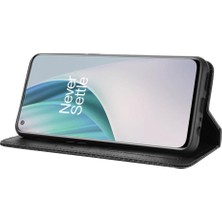 Bdt Shop Oneplus Nord N10 5g Cüzdan Manyetik Kapatma Pu Deri Telefon Kılıfı (Yurt Dışından)