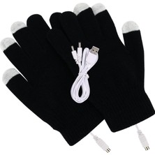Mirrorr USB Isıtmalı Dokunmatik Kış Çalışması Kayak Öğrencileri (Yurt Dışından)