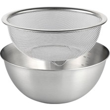 Dharry 2 Makarna Spagetti Pirinç Durulama Süzgeç Yı Makinesi Pirinç Yı Kasesi Kevgir 24 cm (Yurt Dışından)