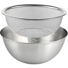 Dharry 2 Makarna Spagetti Pirinç Durulama Süzgeç Yı Makinesi Pirinç Yı Kasesi Kevgir 24 cm (Yurt Dışından)