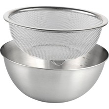 Dharry 2 Makarna Spagetti Pirinç Durulama Süzgeç Yı Makinesi Pirinç Yı Kasesi Kevgir 24 cm (Yurt Dışından)