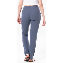 Eliş Şile Bezi Çift Cepli Unisex Yazlık Pantolon Indigo