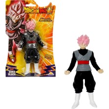 Monster Flex Dragon Ball Stretch Figür 15 cm Super Saiyan Rose Goku Black