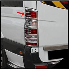 Ebal Oto Mercedes Sprinter W906 Abs Krom Stop Çerçevesi 2 Parça 2006-2018