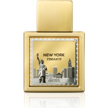 Femascu 6538 New York 100 ml Edp Kadın Erkek Parfümü 8681124665386