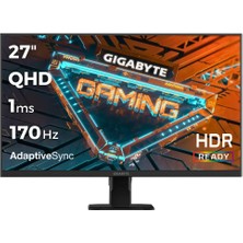 Gigabyte GS27Q 27 2560X1440 170Hz (Oc) 1ms HDMI Dp IPS Gaming Monitör